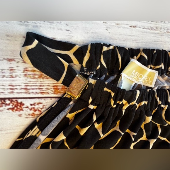 Michael Kors Animal Print Halter Top - Picture 4 of 12